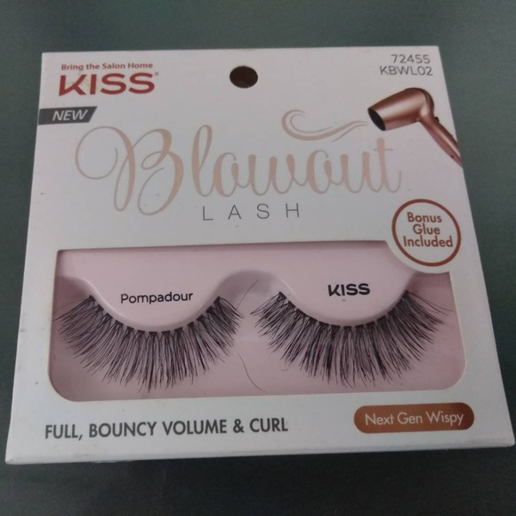 Kiss Blowout Lashes Pompadour Fake Eyelashes 72455 - Picture 1 of 5
